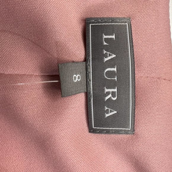 New Floral Cowl Neck Jersey Dress by Laura - Picture 5 of 5